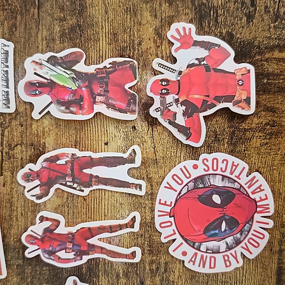 Deadpool Sticker Set - Picture 4 of 8